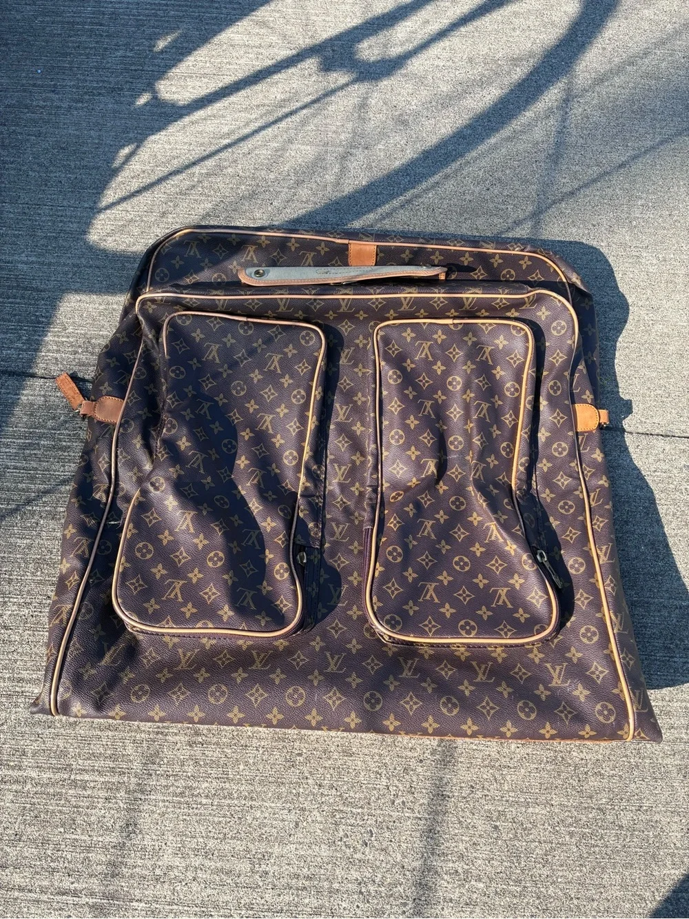 Louis Vuitton Brown Monogram Travel Garment Bag